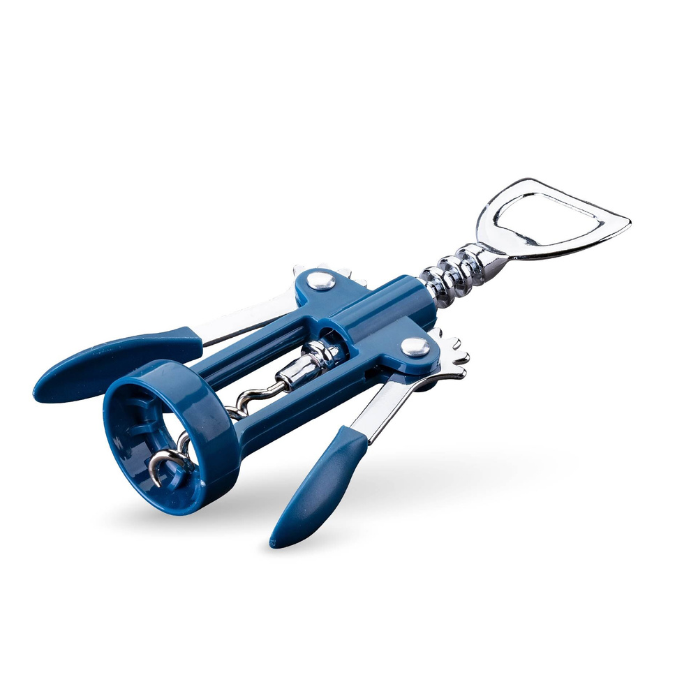 Korkociąg hebelkowy Essential, niebieski FACKELMANN