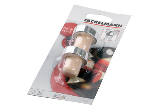 Zatyczka zamknięcie do butelek wina korek FACKELMANN 49554