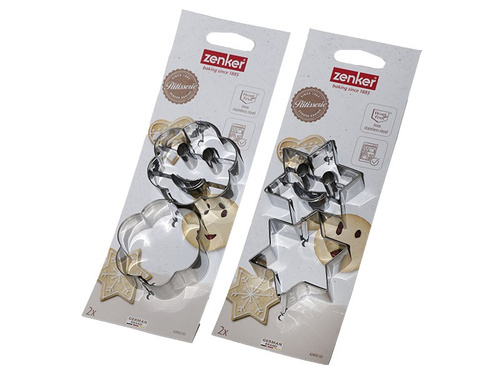 Foremki/ wykrawacze chmurka 2 sztuki - Zenker 42892