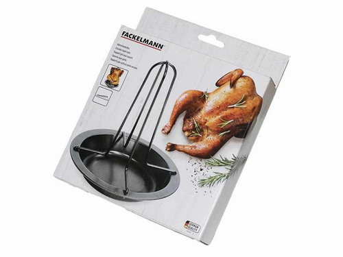 Stojak do pieczenia kurczaka z podstawką Fackelmann  42609