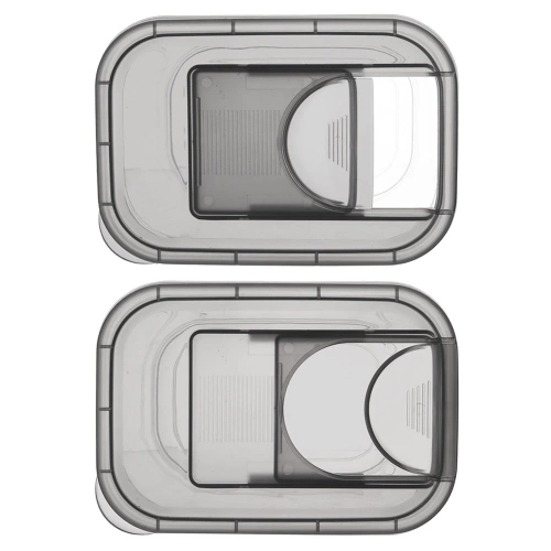 Pojemnik na produkty sypkie z dozownikiem GREY 1,9 l