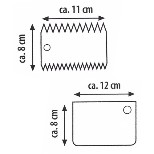 Dekorator/skrobaczka wybierak łopatka do ciasta dekorator ZENKER 43918