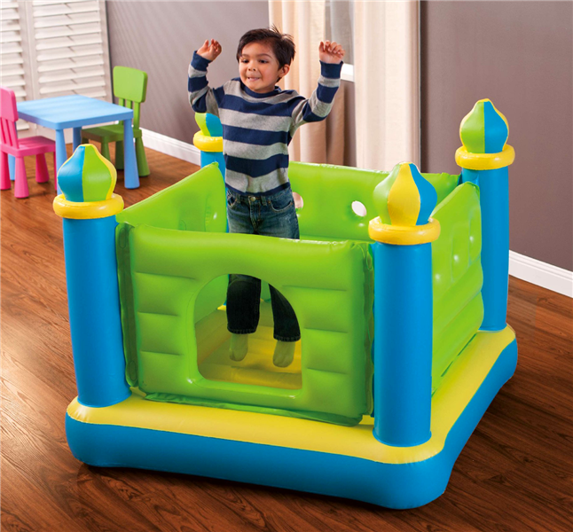 Trampolina - Zamek 132 x 132 x 107 cm INTEX 48257