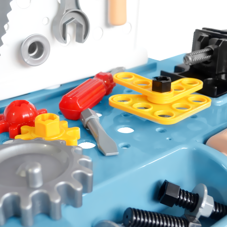 Warsztat z narzędziami zestaw stolik blat 52 el