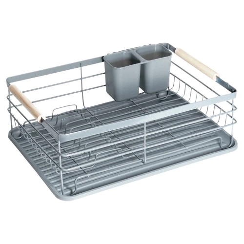 Suszarka na naczynia szara 43x28,5x14,5 cm