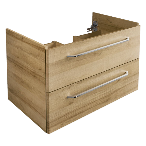 Szafka pod umywalkę 80 cm sękaty dąb Milano Fackelmann 84202