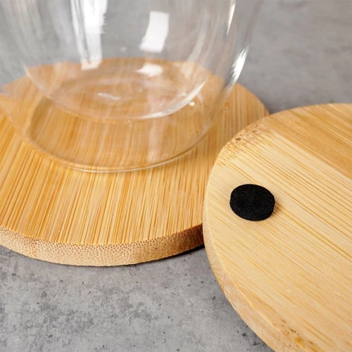 Podstawki pod kubek bambusowe 9,7 cm 4 szt.