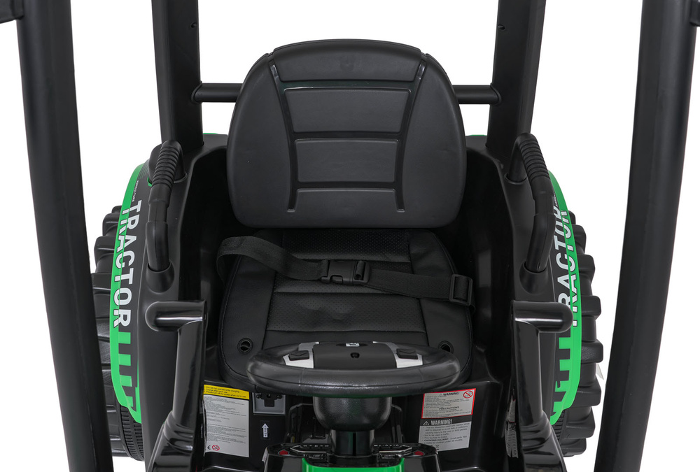 Pojazd MEGA Traktor D68 Z Przyczepką Zielony