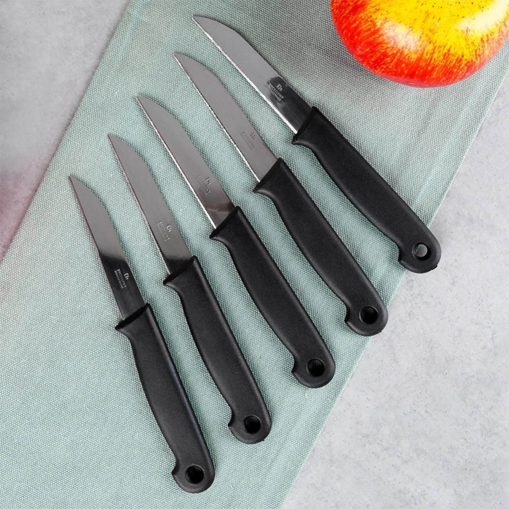 Nóż do obierania stalowy 5 szt.