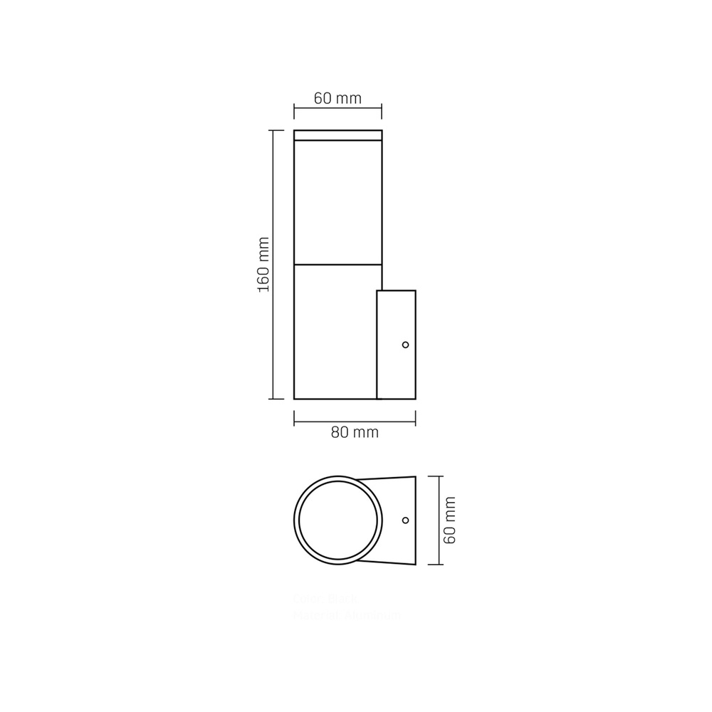 Oprawa LED architektoniczna VIDEX VL-AR091B