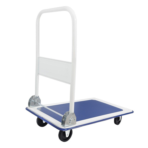 Wózek platformowy magazynowy transportowy składany ręczny 150kg