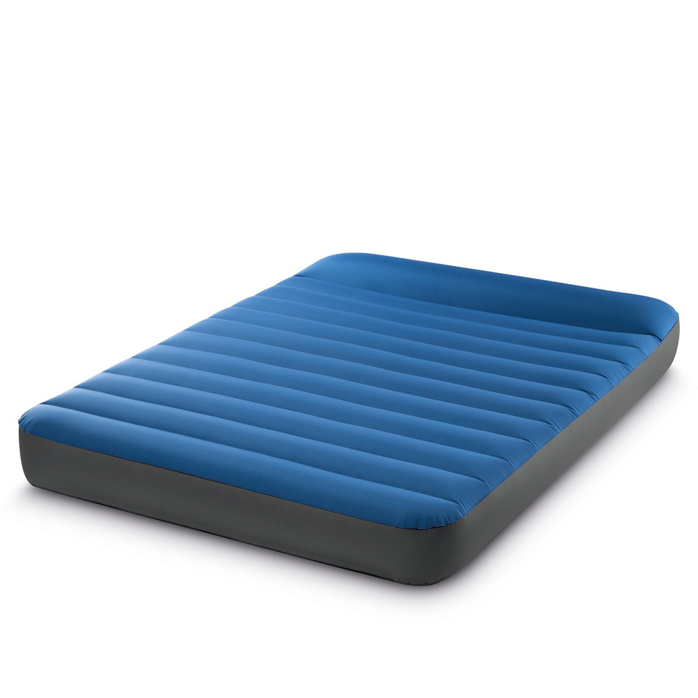Materac dmuchany kempingowy + pompka USB 137 x 191 x 22 cm INTEX 64012