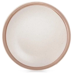 Talerz deserowy ceramiczny beżowy ARTHENA BEIGE 20,5 cm