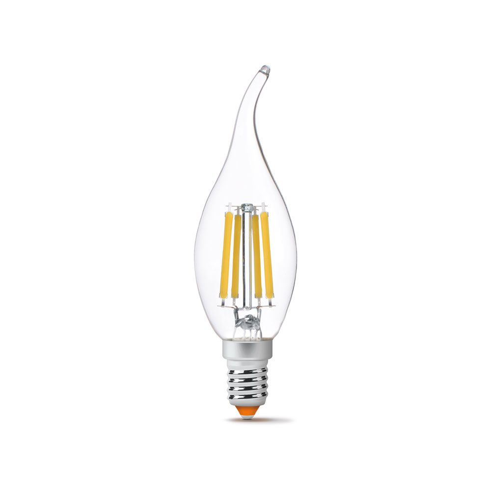 Żarówka LED Videx Filament Retro Flame E14 6W 806 lm barwa neutralna 4000K