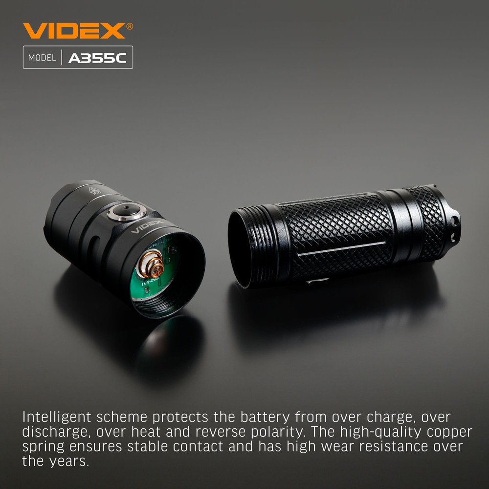 Latarka LED przenośna VIDEX 4000Lm 5000K