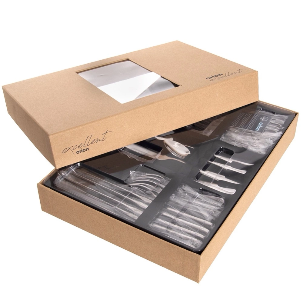 Zestaw sztućców stalowy dla 6 osób 24 el.