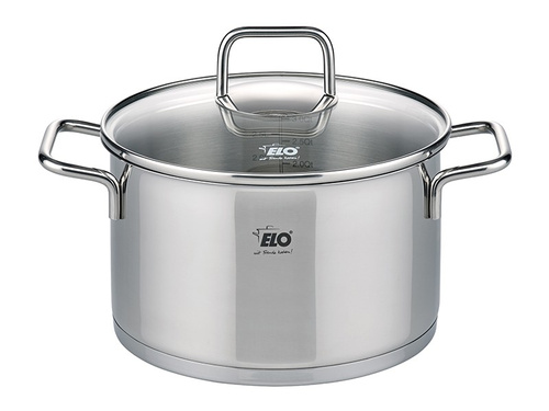 ELO Garnek z pokrywką do gotowania 20 cm 3,4 L 