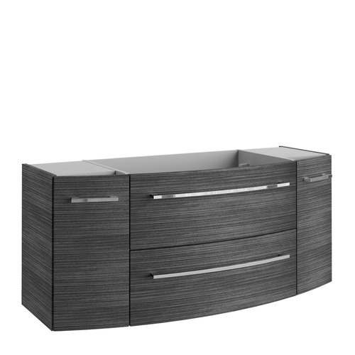 Szafka łazienkowa ciemny dąb 119 cm LANZET Impulso
