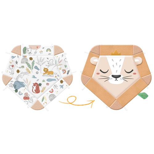 Mata edukacyjna interaktywna Lew 