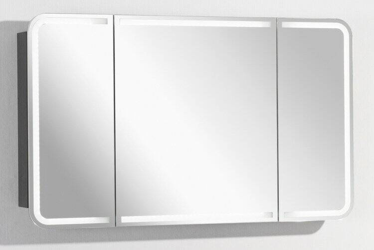 Szafka lustrzana biała 120 cm z oświetleniem LED M9 Lanzet 7298312