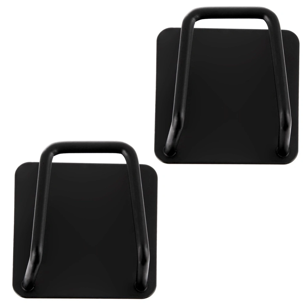 Haczyk wieszak samoprzylepny czarny BLACK 4,8x4,8 cm 2 szt.