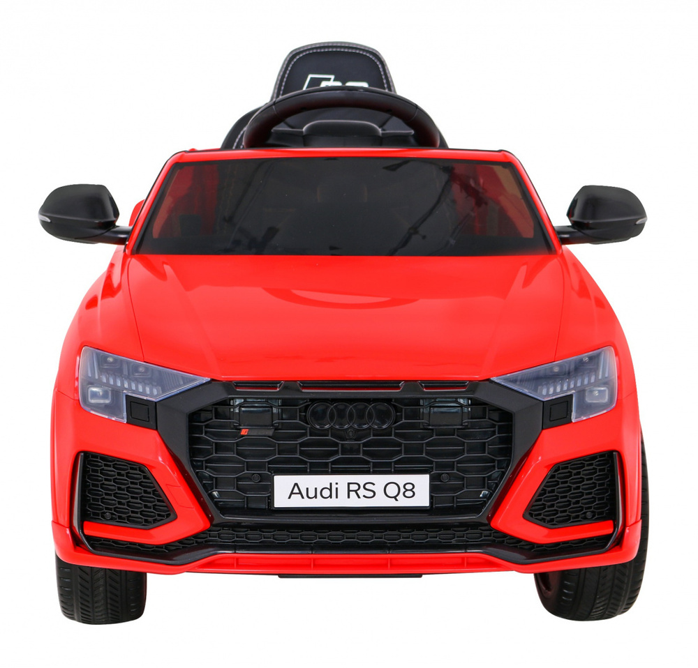Audi RS Q8 Autko na akumulator Czerwony + Pilot + Wolny Start + EVA + LED + MP3 USB