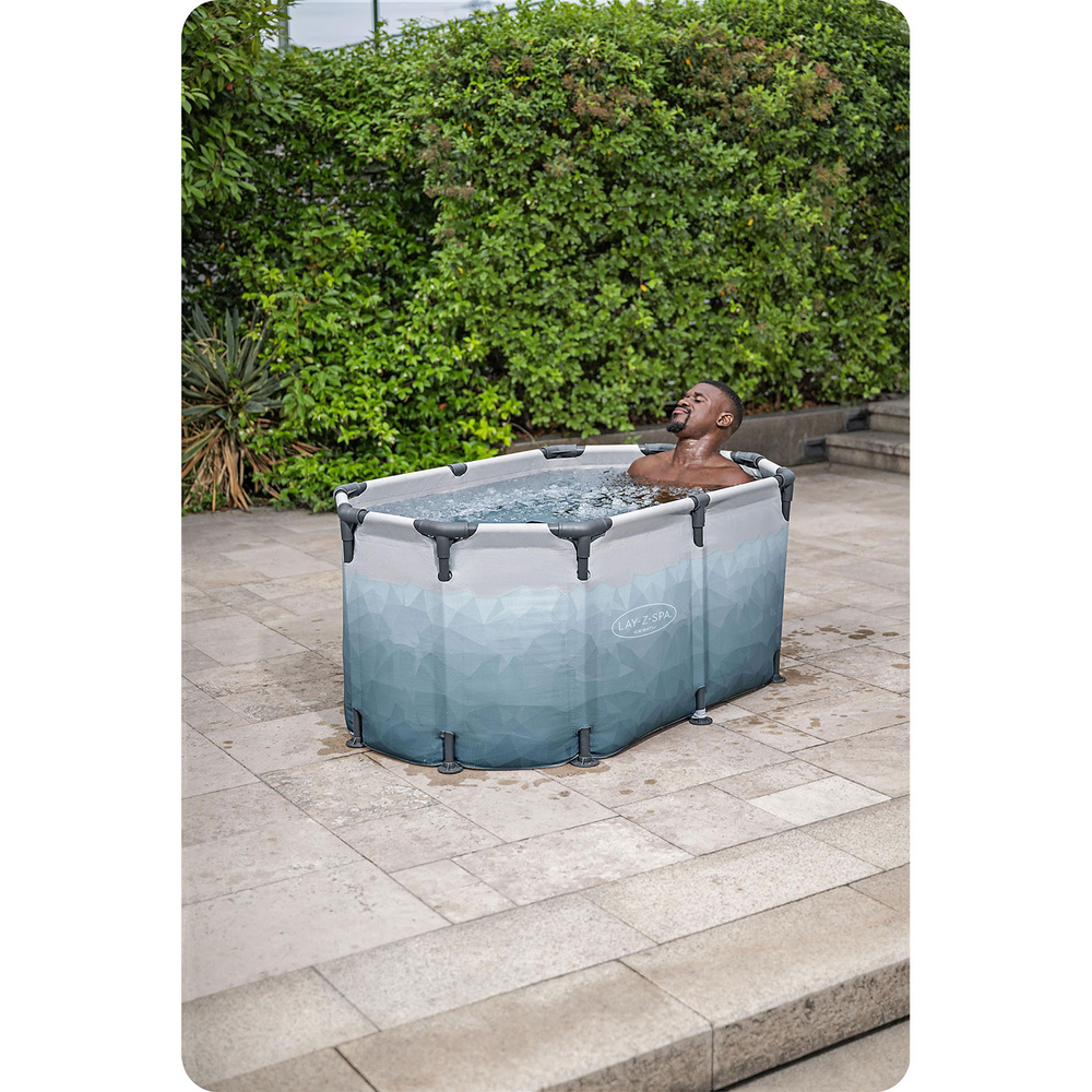 Bestway Zestaw Zbiornik do MORSOWANIA Glacial Dip + pompa 150x90cm 6002N