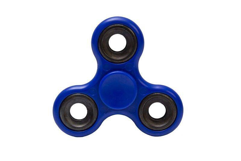 Fidget spinner trójramienny 7,5 cm różne kolory