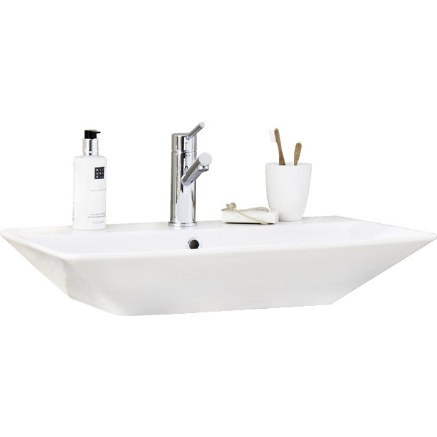 Umywalka ceramiczna profilowana 65,5 cm Q4-Fit