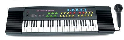 Organki, pianinko, keyboard z mikrofonem, 50 cm