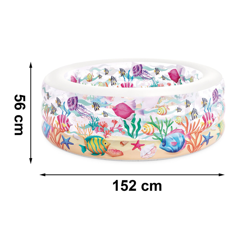 Basen dmuchany brodzik akwarium 152x56 cm INTEX 58480