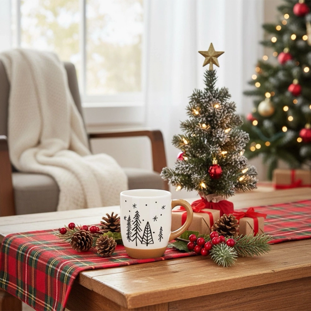 Kubek ceramiczny choinka 330 ml