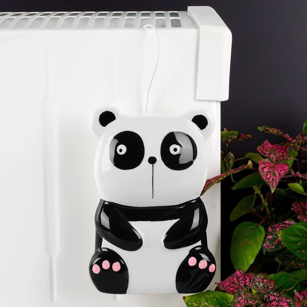 Nawilżacz powietrza na kaloryfer ceramiczny panda dla dzieci 190 ml