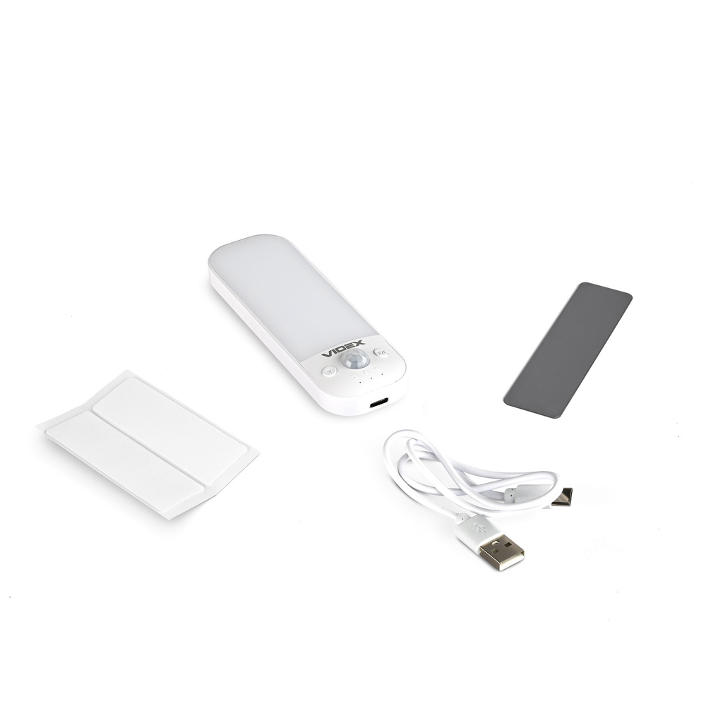 LAMPKA NOCNA LED Z AKUMULATOREM I CZUJNIKIEM RUCHU VIDEX VL-NL014W-S