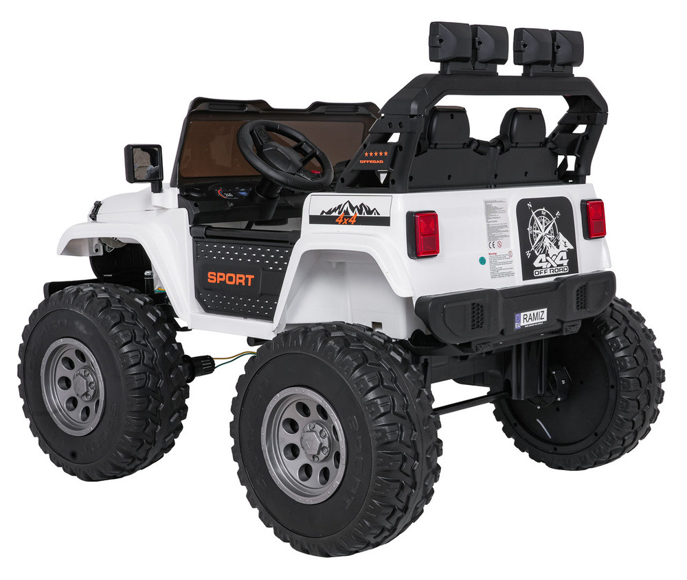 Pojazd Extreme Sport 4x4 Biały