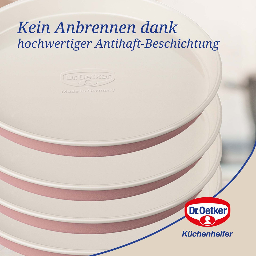 Forma do pieczenia ciast warstwowych retro, Ø17 cm, 4 szt. Dr. Oetker