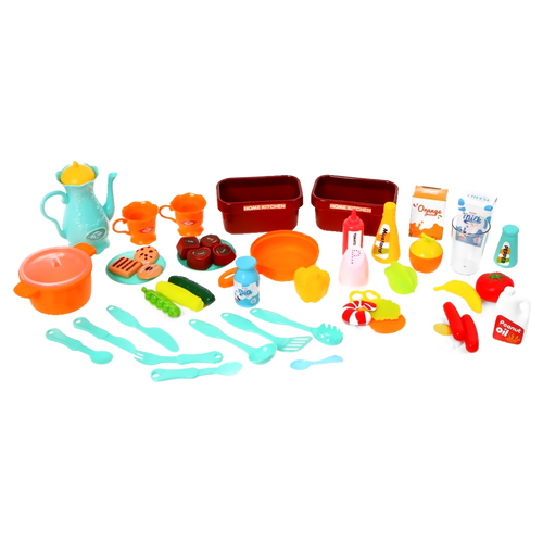 Kuchnia duża dla dzieci piekarnik, lodówka, kran, woda dźwięk swiatło Kucharz
