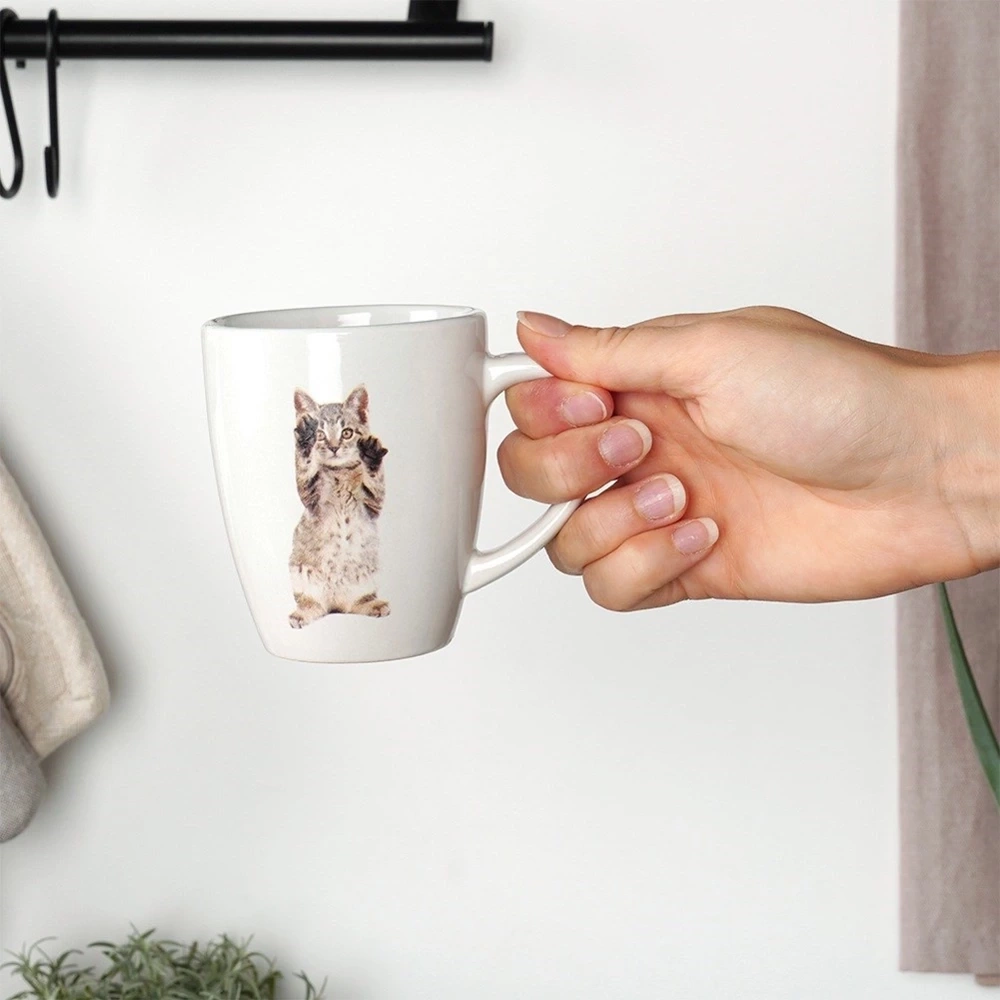 Kubki ceramiczne koty 220 ml 3 szt.