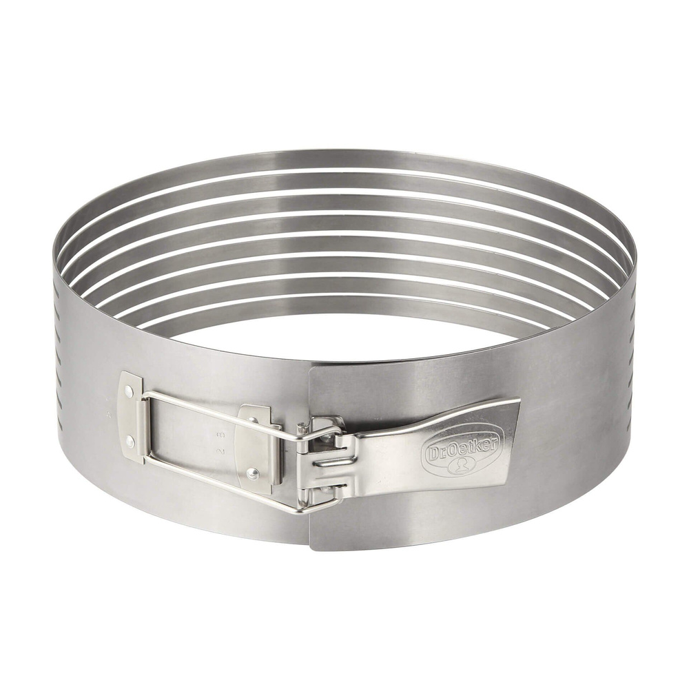 Regulowana pomoc do cięcia biszkoptów Ø26-28 cm Dr. Oetker