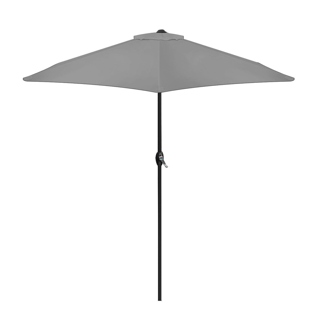 Składany parasol ogrodowy balkonowy regulowany 210 cm grafitowy