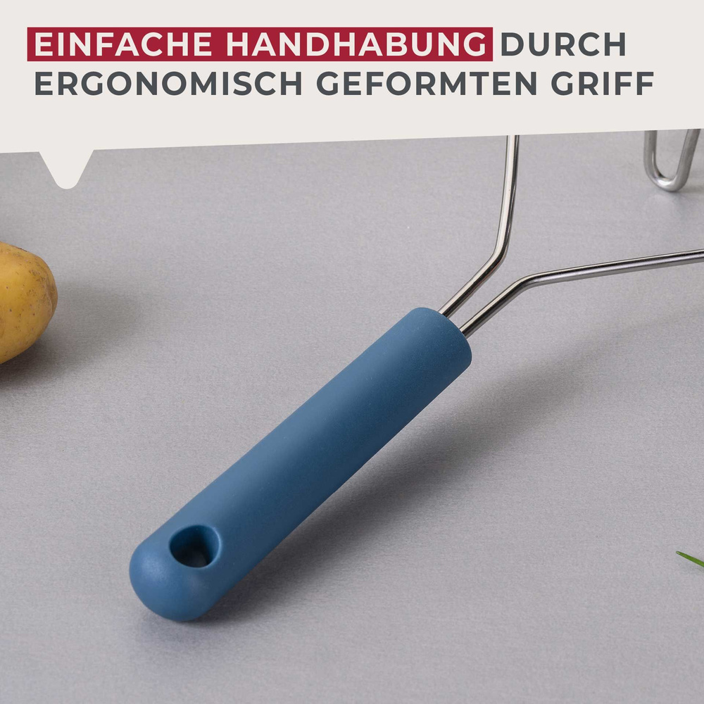 Praska do ziemniaków Essential, niebieska FACKELMANN