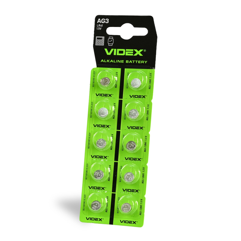 Bateria alkaliczna VIDEX AG3/LR41 BLISTER 10 szt.