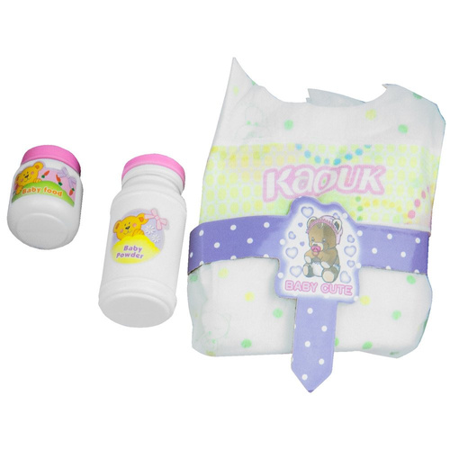 Lalka, bobas + akcesoria 