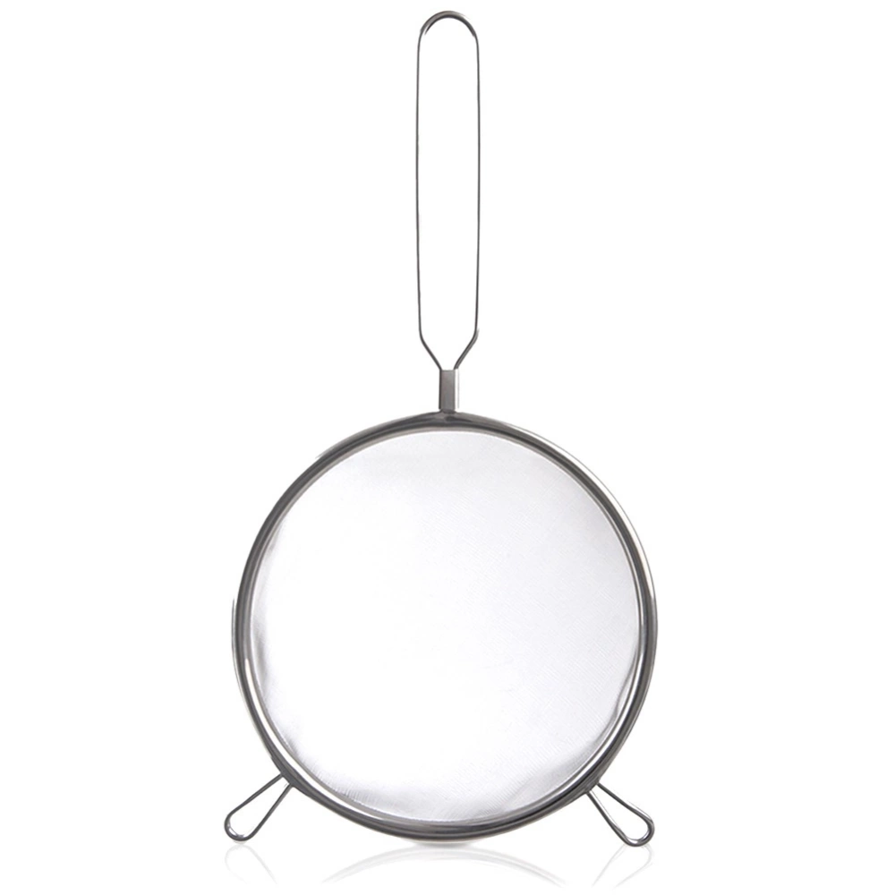 Sitko kuchenne stalowe z uchwytem 16 cm