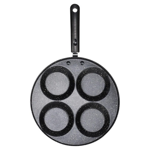 Patelnia do jajek granitowa 4 otwory BASIC LINE 24 cm