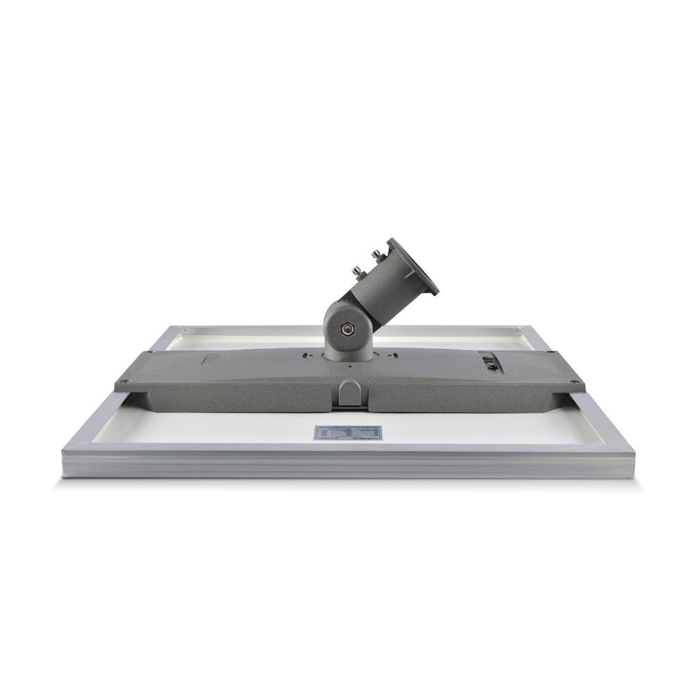 LAMPA ULICZNA VIDEX LED ZEWNĘTRZENA PANEL SŁONECZNY IP65 4300lm + PILOT
