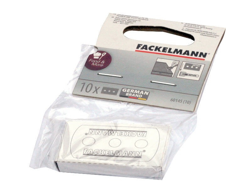Ostrza wymienne 10 szt. do skrobaczki do szyb FACKELMANN 60145