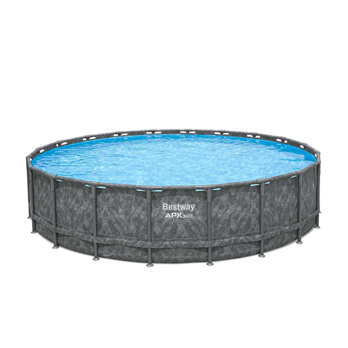 Bestway APX365 Basen stelażowy 610x 132cm CAŁOROCZNY pompa drabinka 561KE