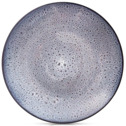 Talerz obiadowy płytki ceramiczny fioletowy GLAZE 27 cm