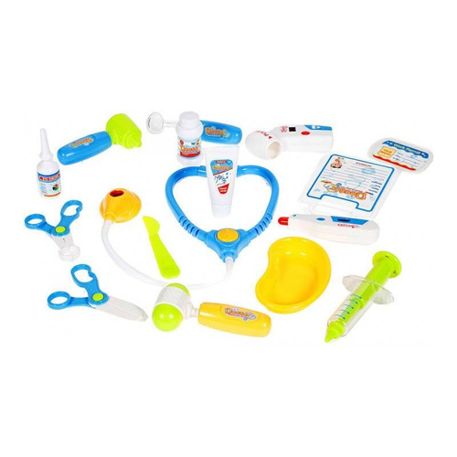 Duży Zestaw Doktor Mały Lekarz wózek lekarski